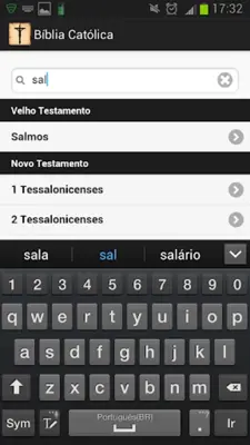 Bíblia Católica android App screenshot 3