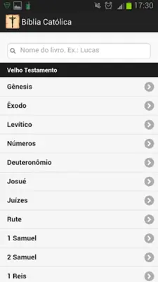 Bíblia Católica android App screenshot 7